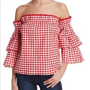 MISA Los Angeles off the shoulder top